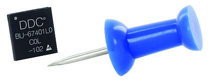 Tiny MIL-STD-1553 transceiver for avionics and military systems introduced by DDC