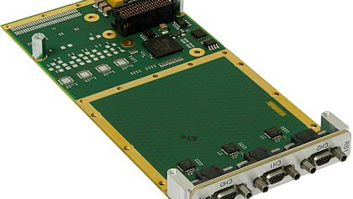 Rugged XMC communications adapter for military embedded systems introduced by Concurrent