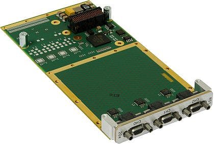 Rugged XMC communications adapter for military embedded systems introduced by Concurrent