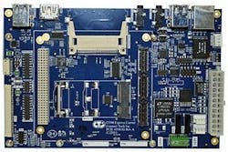 COM Express carrier board for PC/104-Plus and PC/104-Express introduced by Connect Tech COM Express carrier board for PC/104-Plus and PC/104-Express introduced by Connect Tech
