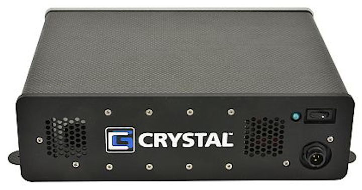 Rugged computer that weighs 3.8 pounds introduced by Crystal for avionics and vetronics