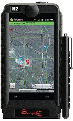 Rugged handheld computer for front-line infantry warfighters introduced by DRS Tactical Rugged handheld computer for front-line infantry warfighters introduced by DRS Tactical