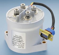 Two-pole single-throw contactors for power motion control introduced by TE Connectivity Two-pole single-throw contactors for power motion control introduced by TE Connectivity