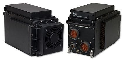 Sub-half-ATR embedded computing enclosure for vetronics and avionics introduced by X-ES