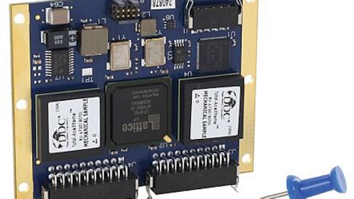 MIL-STD-1553 USB card for adding avionics databus capability to embedded systems, laptop, or tablet computers introduced by DDC