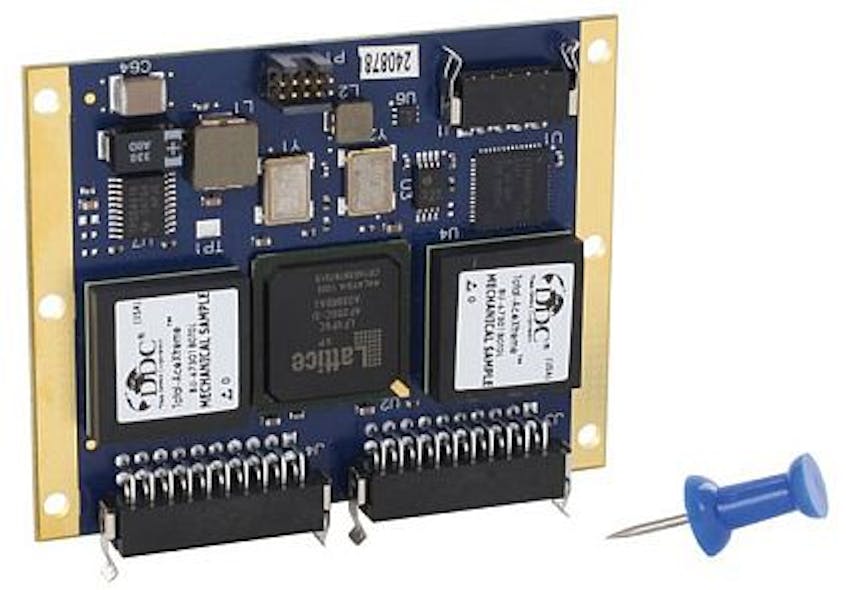 MIL-STD-1553 USB card for adding avionics databus capability to embedded systems, laptop, or tablet computers introduced by DDC