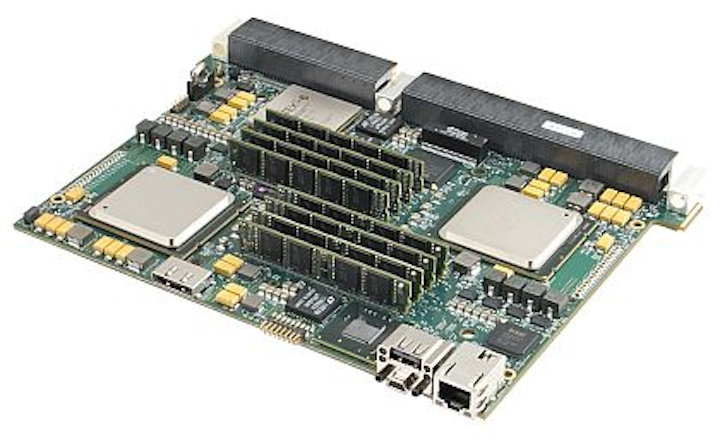 6U OpenVPX rugged computer blade for military embedded systems introduced by Mercury