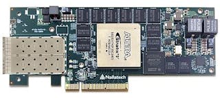 Altera Stratix V FPGA-based network processing card for network analytics introduced by Nallatech