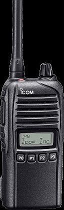 Rugged, waterproof land-mobile radio that meets military specifications introduced by Icom
