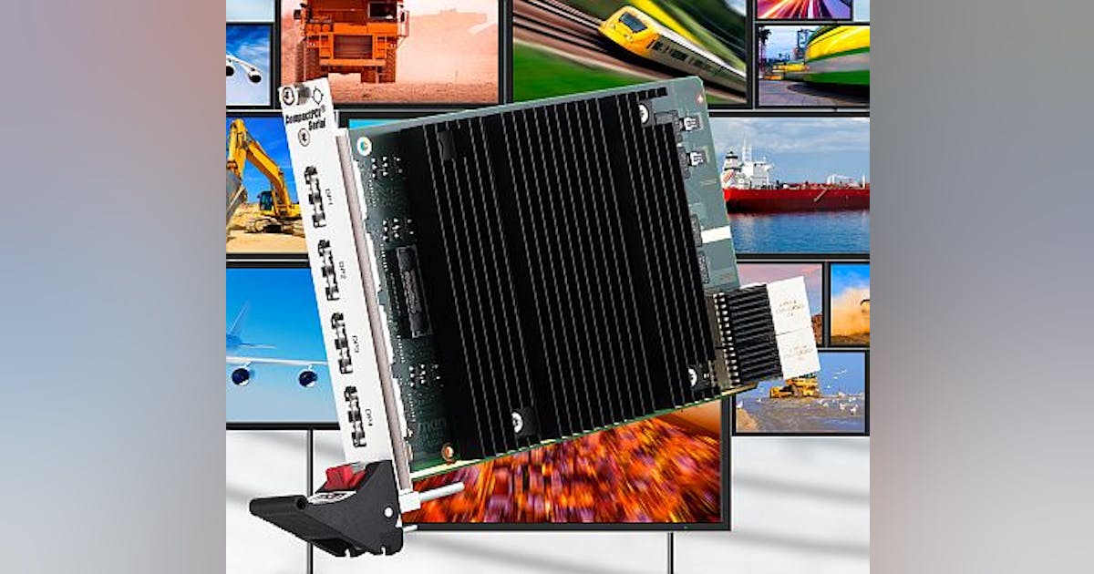 Multi-display controller board for radar and video surveillance ...