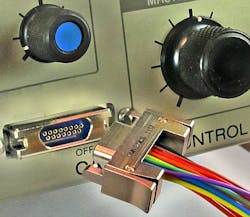 Latching Micro-D connectors for cable connections in aerospace and defense applications introduced by Omnetics Latching Micro-D connectors for cable connections in aerospace and defense applications introduced by Omnetics