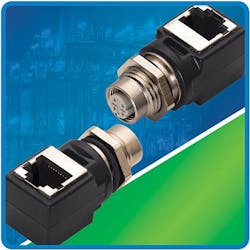 Harsh-environment connector helps designers link IP67 components with IP20 controls Harsh-environment connector helps designers link IP67 components with IP20 controls