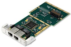 Rugged XMC module for sensor interfacing, and traffic aggregation shipping from X-ES