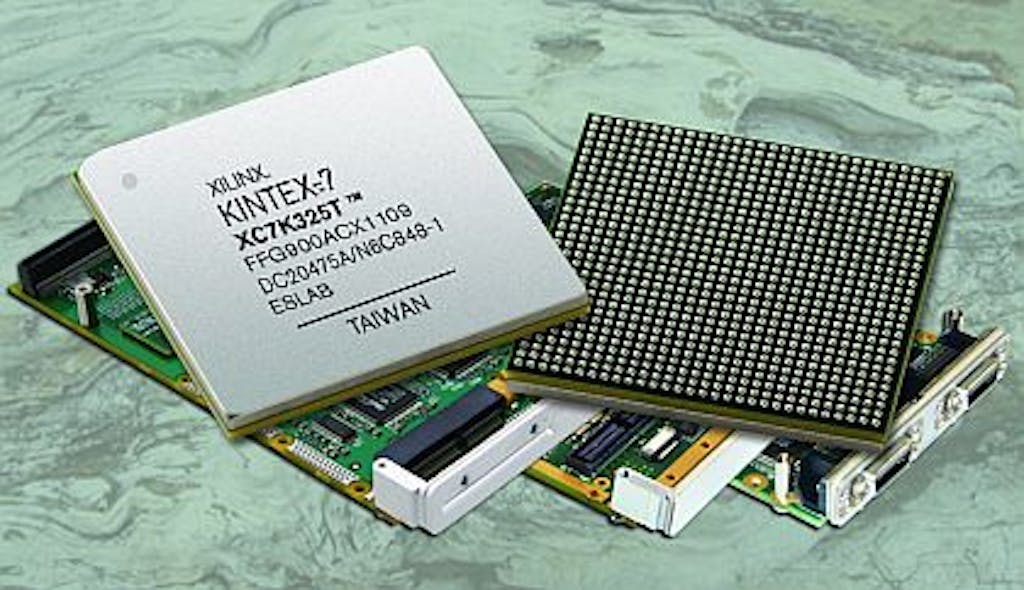 Rugged XMC modules based on the Xilinx Kintex-7 FPGA introduced by Curtiss-Wright for military embedded systems