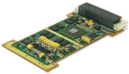 3U VPX rugged graphics board with NVIDIA CUDA GPGPU for military embedded systems introduced by GE