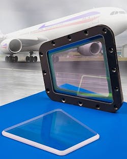 Sapphire windows for to protect aircraft sensors from water, wind, and particulates introduced by Meller Optics Sapphire windows for to protect aircraft sensors from water, wind, and particulates introduced by Meller Optics