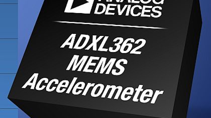 Soldier-worn sensor that measures the destructive power of explosives uses MEMS accelerometer from Analog Devices