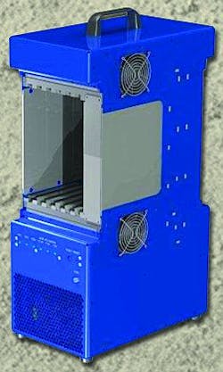 Portable six-slot 6U OpenVPX chassis for high-power embedded systems development introduced by Curtiss-Wright Portable six-slot 6U OpenVPX chassis for high-power embedded systems development introduced by Curtiss-Wright