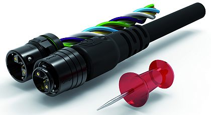 Small rugged connectors for hazardous-environment use in industrial and medical applications introduced by Fischer