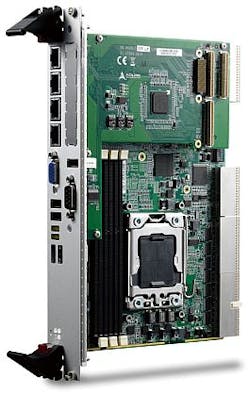 6U CompactPCI processor blade introduced by ADLINK for security and telecom applications