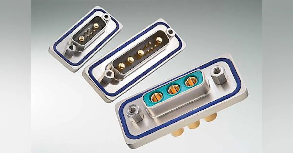 Mini Connector Types Comsec CONEC introduces IP67-rated combination D-subminiature connectors for ...