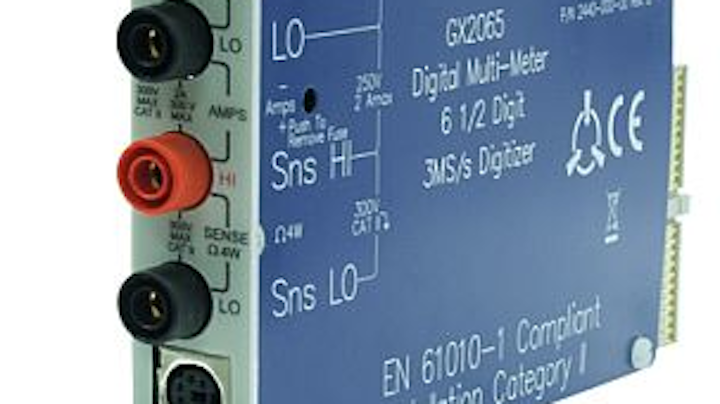 PXI digital multimeter for high-performance test and measurement applications introduced by Geotest