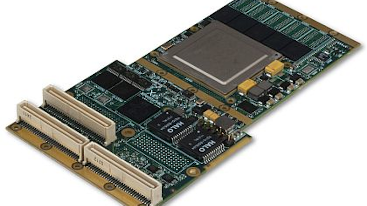 Conduction-cooled PrPMC/XMC embedded computer based on Freescale QorIQ processor introduced by X-ES