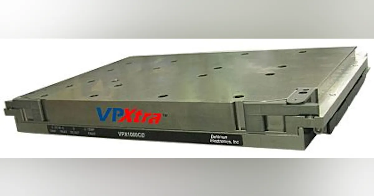 1,000-Watt DC high-density 6U VPX-compliant switch-mode power supply ...