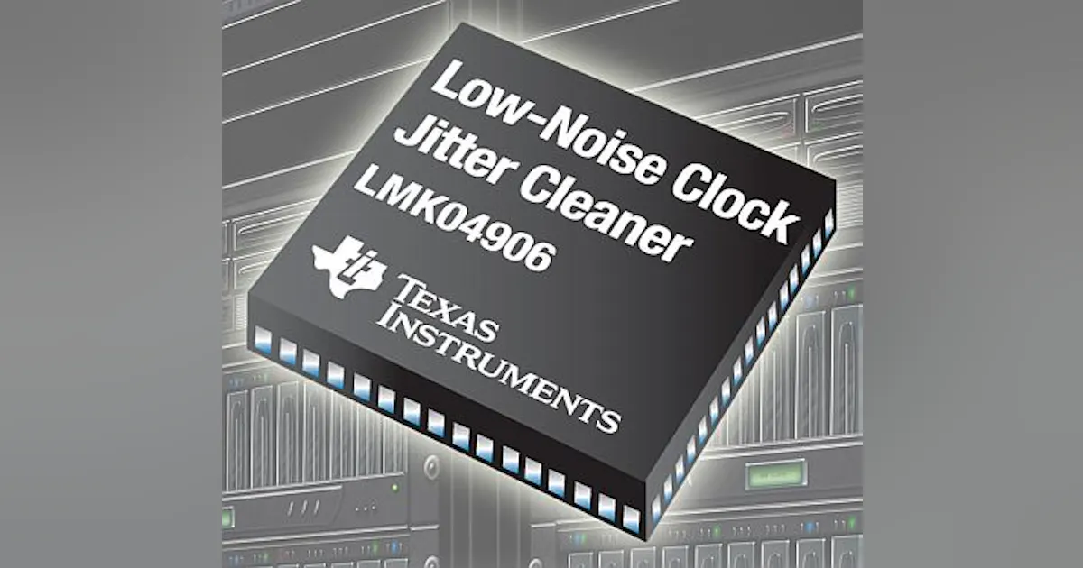 Jitter Cleaner Integrated clock jitter cleaner/multiplier for wired communications ...