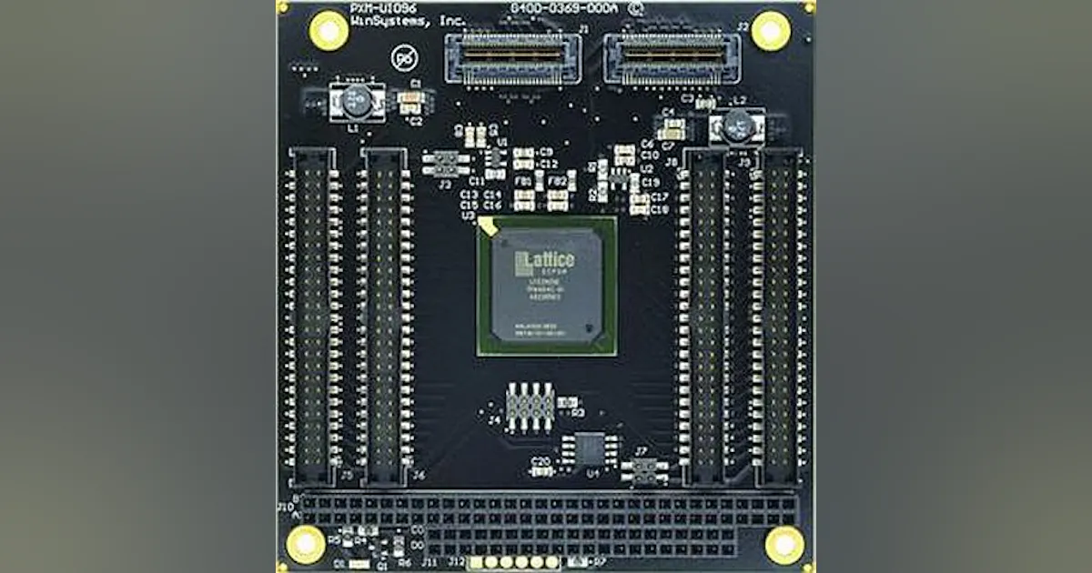 Embedded Discrete Module Small-form-factor 96-line digital I/O embedded computing module for ...