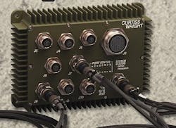 Rugged Digital Beachhead vetronics networking device introduced by Curtiss-Wright Rugged Digital Beachhead vetronics networking device introduced by Curtiss-Wright