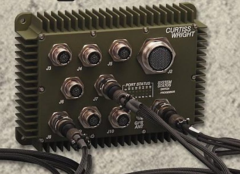 Rugged Digital Beachhead vetronics networking device introduced by Curtiss-Wright