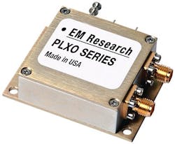 Phase-locked crystal oscillator for A/D and D/A converters introduced by EM Research Phase-locked crystal oscillator for A/D and D/A converters introduced by EM Research