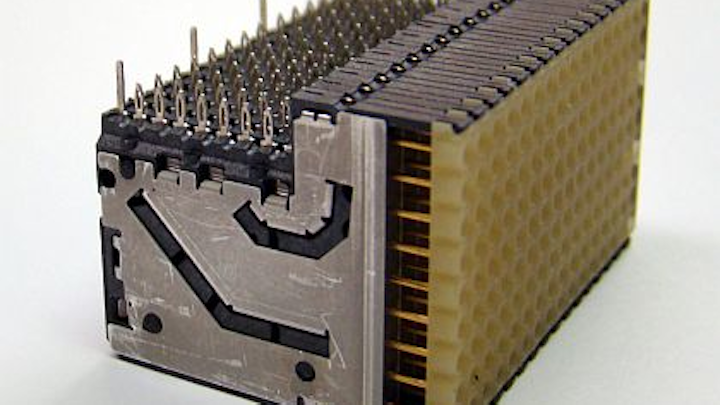 Rugged VITA 63 OpenVPX circuit board connectors from Hypertronics designed for shock and vibration