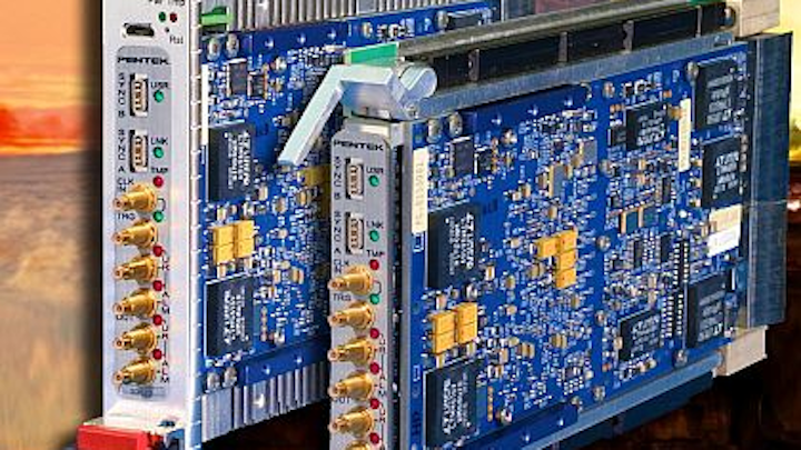 D/A converter module for radar and beamformed communications introduced by Pentek