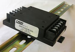 75-Watt chassis-mount DC/DC converter for industrial process control introduced by Calex 75-Watt chassis-mount DC/DC converter for industrial process control introduced by Calex