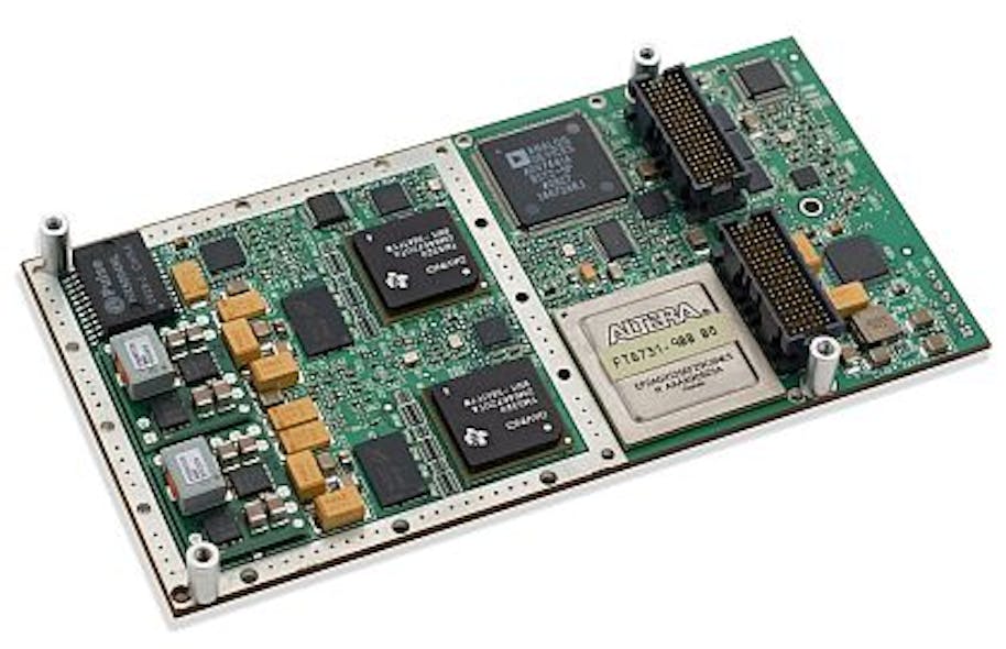 Rugged XMC module for multi-stream video compression introduced by GE for military ISR