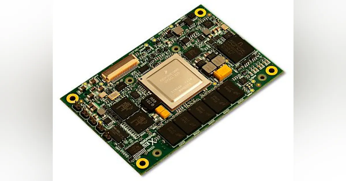 Conduction- or air-cooled Mini COM Express embedded computing module ...