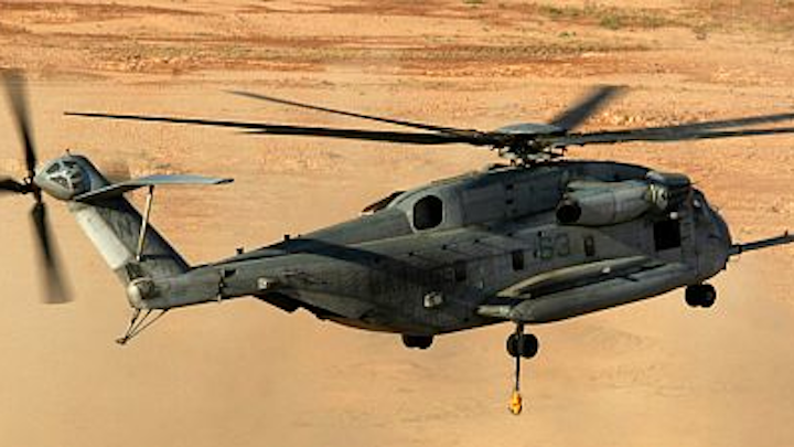 Raytheon to design smart multifunction color displays for Marine Corps CH-53E helicopters