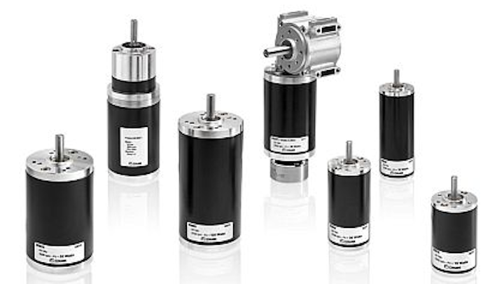 Silent DC brush motor for aerospace and railway applications introduced by Crouzet