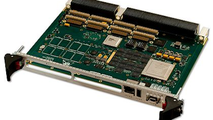6U VPX embedded computing board with QorIQ processors introduced by X-ES for military applications