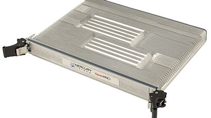 Embedded thermal management from Mercury increases cooling from 15 to 50 Watts per mezzanine site