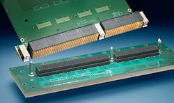 High-vibration OpenVPX embedded computing board connector introduced by TE Connectivity High-vibration OpenVPX embedded computing board connector introduced by TE Connectivity