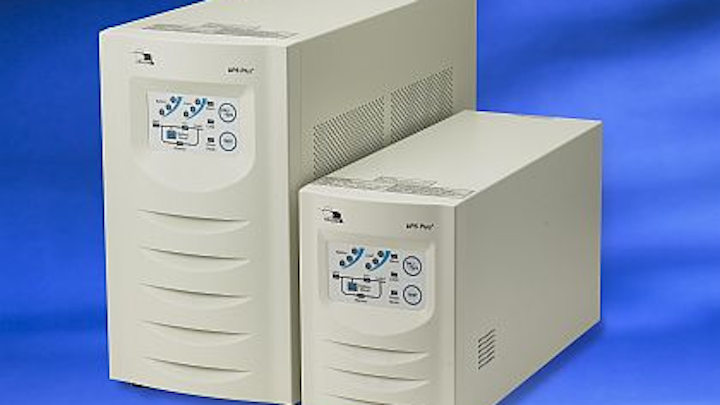 12-year batteries offered by Falcon Electric in company's SG series UPS for lab and IT use