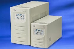 12-year batteries offered by Falcon Electric in company's SG series UPS for lab and IT use 12-year batteries offered by Falcon Electric in company's SG series UPS for lab and IT use