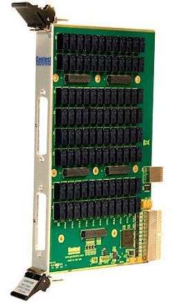 6U PXI switch board for custom control interfaces introduced by Geotest-Marvin 6U PXI switch board for custom control interfaces introduced by Geotest-Marvin