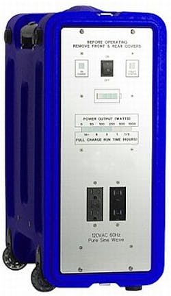 Portable 120-volt AC power source based on lithium ion battery introduced by Larson Portable 120-volt AC power source based on lithium ion battery introduced by Larson