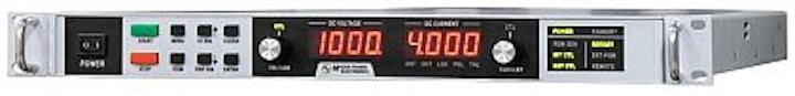 1U programmable DC power supply for battery charging and test introduced by Magna-Power