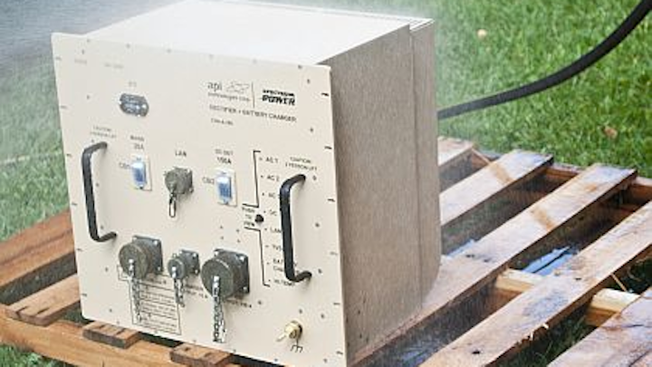 Rugged mobile DC power rectifier for powering military electronics introduced by API