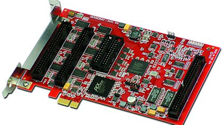PCI Express analog and digital I/O board for measurement and control offered by Sensoray